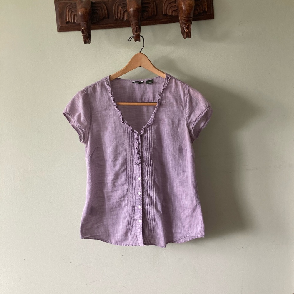 Eddie Bauer cotton blouse